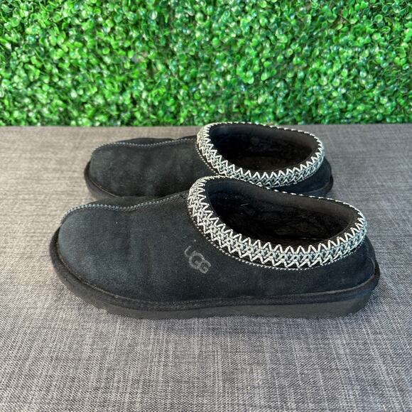 UGG Tasman Black Slippers Slides Womens Size US 7.5-8 - Picture 1 of 7
